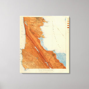 Impressão Em Tela Quadrilátero de San Mateo que mostra a