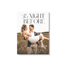 Quadro de Tela da Noite Antes do Jantar de Ensaios