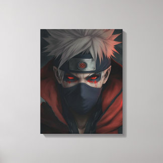 Impressão Em Tela Quadro do Kakashi Hatake 