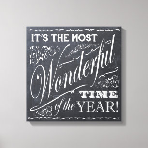 Impressão Em Tela quadro do Natal do feriado