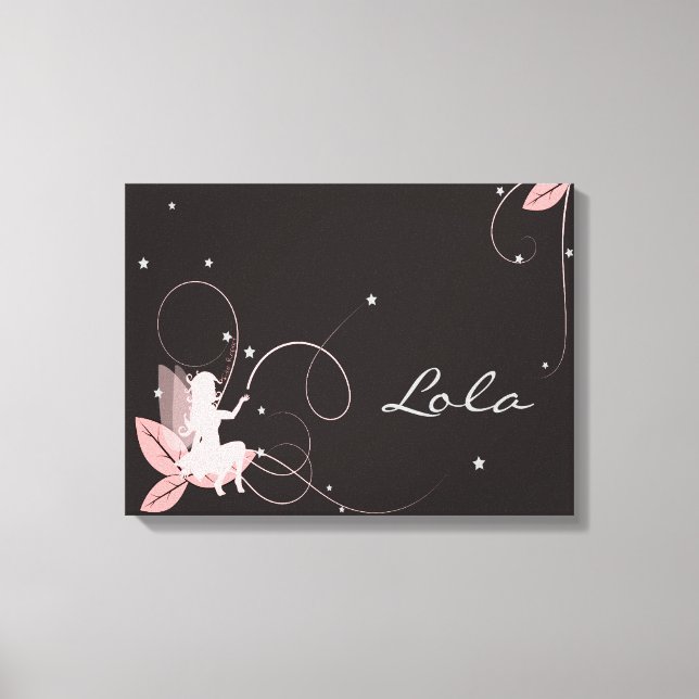 Impressão Em Tela Quadro fada para câmara de pequena rapariga (Frente)