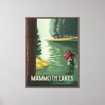Impressão em Tela Quadro Lagos Mammoth