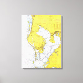 Impressão Em Tela Quadro náutico Tampa Bay