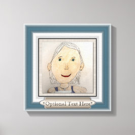 Impressão Em Tela Quadro personalizado para adicionar sua arte ou fo