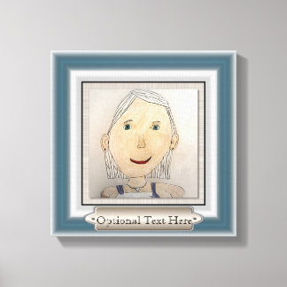 Impressão Em Tela Quadro personalizado para adicionar sua arte ou fo