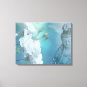 Impressão Em Tela Quan Yin, 24" x 18" - MEIO