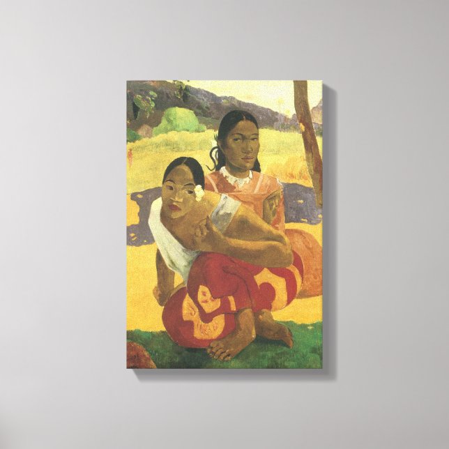 Impressão Em Tela Quando você vai se Casado de Paul Gauguin, Arte Vi (Frente)
