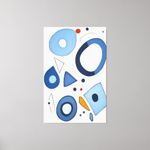 Impressão Em Tela Quantum Dot Dreams Abstrato