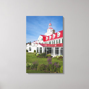 Impressão Em Tela Quebec, Canadá. Hotel Histórico Tadoussac, 2