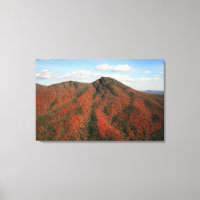 Queda em Hawksbill Mountain, Carolina do Norte
