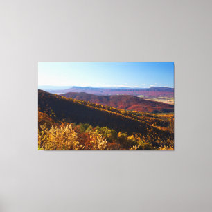 Impressão Em Tela Queda no Shenandoah Valley, Virgínia