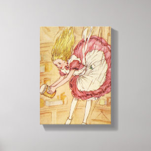 Impressão Em Tela Queda para baixo o furo de coelho