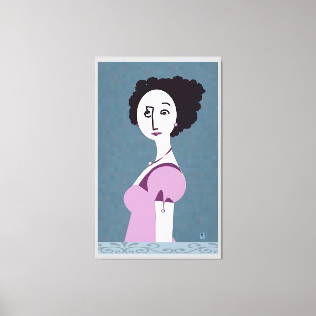 Impressão Em Tela Queenie (Frente)