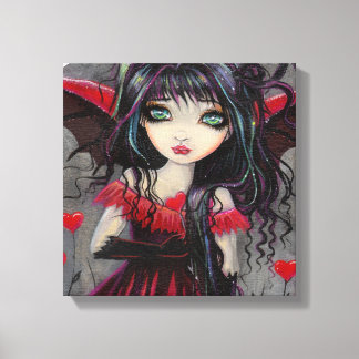 Impressão Em Tela Querido Arte de Fada Vampira do Dia dos Namorados