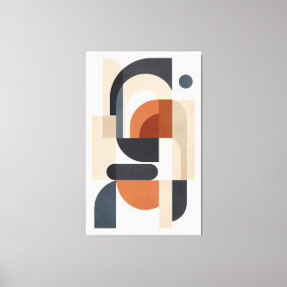 Impressão Em Tela Quiet Geometry in Balance