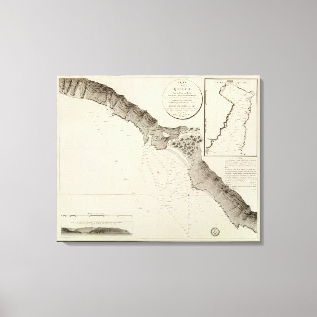 Impressão Em Tela Quilca, Peru (Frente)