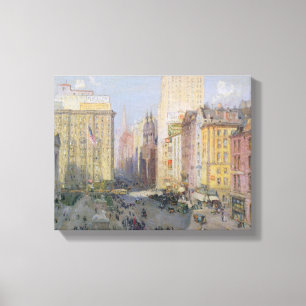 Impressão Em Tela Quinta Avenida, New York, 1913