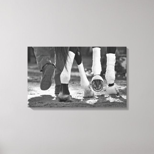 Impressão Em Tela Raça histórica de Saratoga - Passo bonito (Frente)