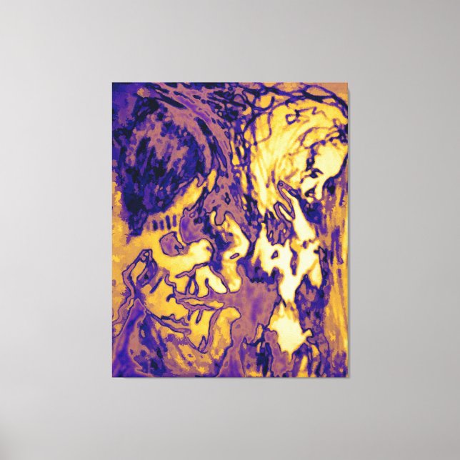 Impressão Em Tela radiação eletromagnética (Frente)