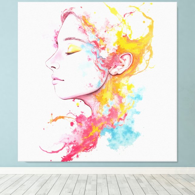 Impressão Em Tela Radiação interna (Insitu(piso de madeira))