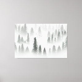 Impressão Em Tela Rainforest 1