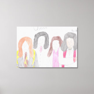 Impressão Em Tela Rainha