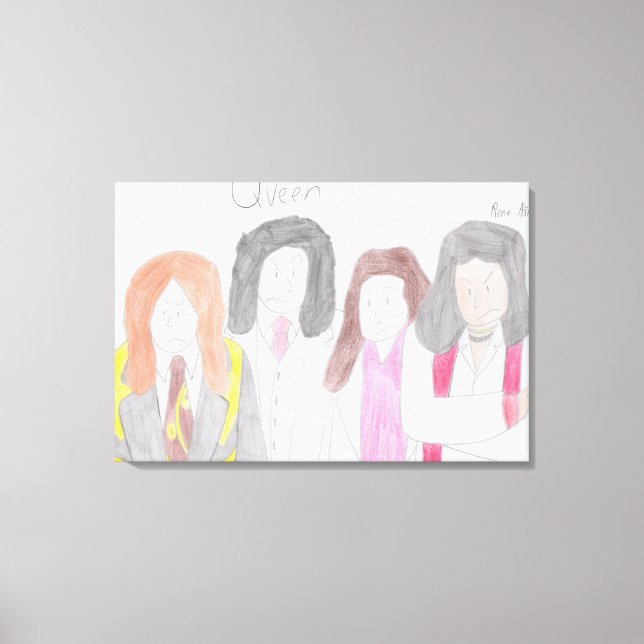 Impressão Em Tela Rainha (Frente)