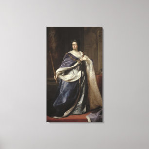 Impressão Em Tela Rainha Anne, 1703