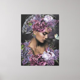 Impressão Em Tela Rainha das Flores