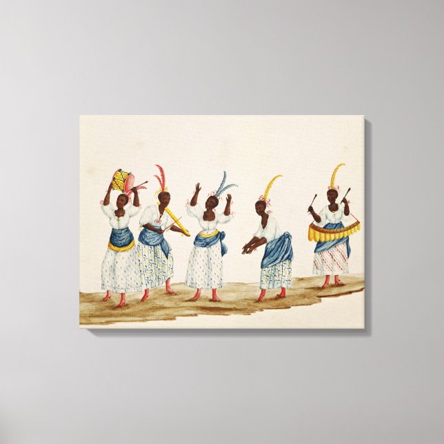 Impressão Em Tela Rainha e sua suíte (Frente)