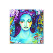 Rainha Fada Encantada com Borboletas