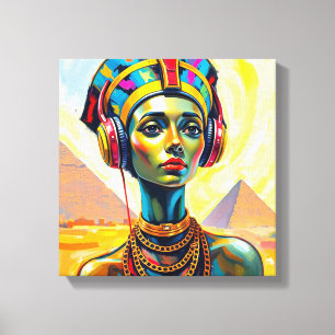 IMPRESSÃO EM TELA RAINHA NEFERTITI