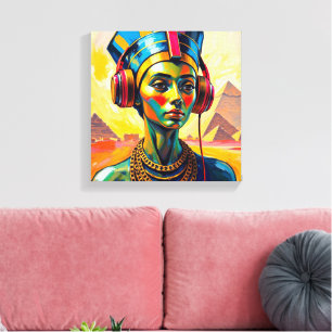 IMPRESSÃO EM TELA RAÍNHA NEFERTITI 2