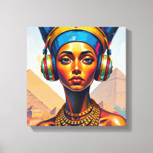 IMPRESSÃO EM TELA RAÍNHA NEFERTITI 3