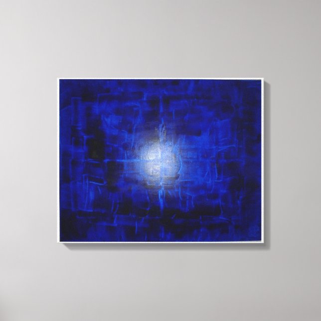 Impressão Em Tela Raio azul de bala (Frente)