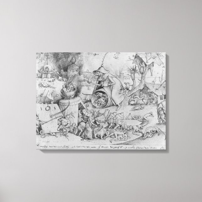 Impressão Em Tela Raiva, 1557 (Frente)