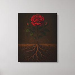 Impressão em Tela Raízes Antes da Flor