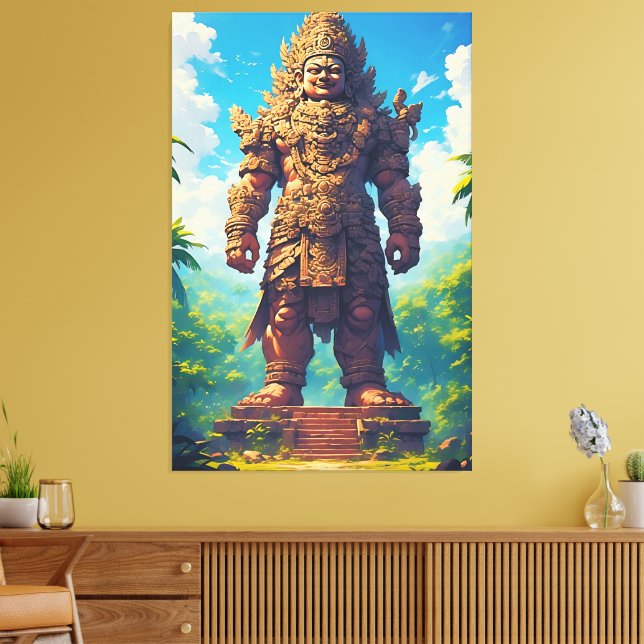 Impressão Em Tela “Raksasa Nusantara” (Giant of the Archipelago) (Insitu(Sala de estar))