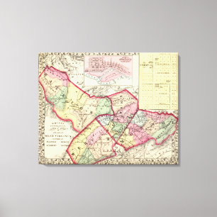 Impressão Em Tela Raleigh, Mercer, verões, condados de Monroe