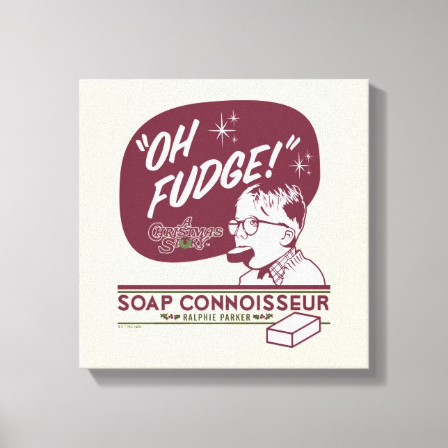 Impressão Em Tela Ralphie Parker - Soap Connoisseur (Frente)