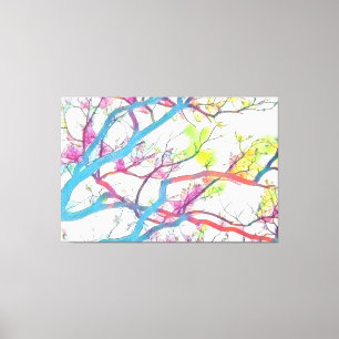 Impressão Em Tela Ramificações Impressão de Tela (Flutuante)