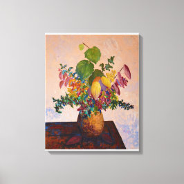 Impressão Em Tela Ramo de Outono