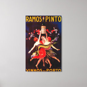 Impressão Em Tela Ramos Pinto Vintage PosterEuropa