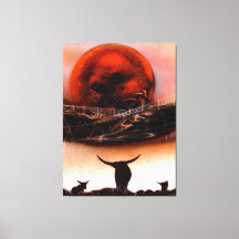 Ranch Rustic Longhorn