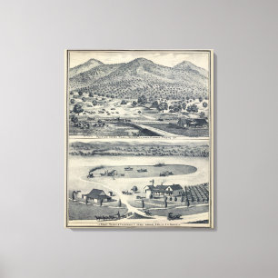 Impressão Em Tela Ranchos Home em Fresno, Califórnia