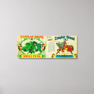 Impressão Em Tela Rapids de LabelGrand das ervilhas de Templar, MI