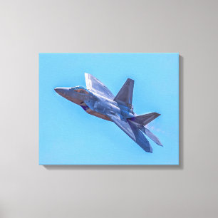 Impressão Em Tela Raptor Martin F-22A Lockheed