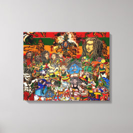 IMPRESSÃO EM TELA RASTAFARI