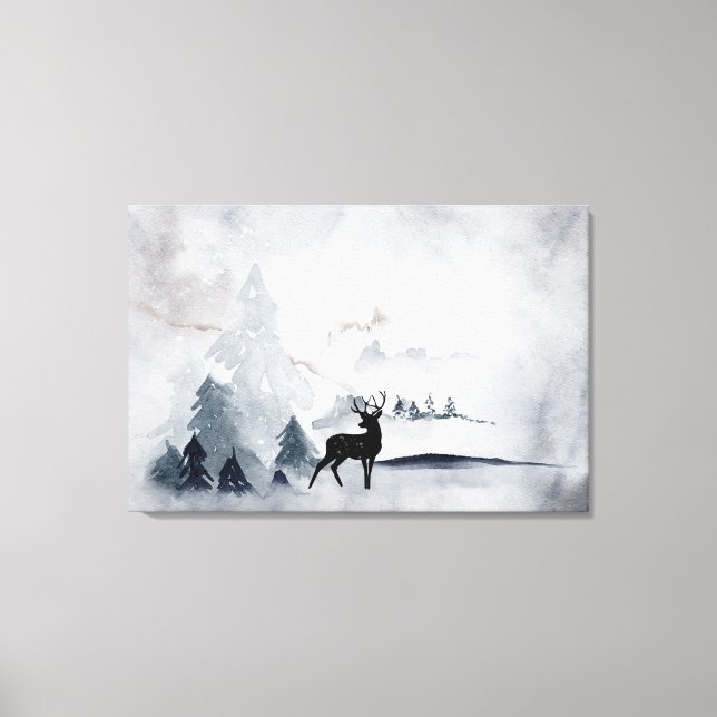 Impressão Em Tela Rebelde no Natal das Cinzas Selvagens (Frente)