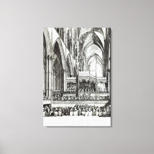 Impressão Em Tela Recepção na comemoração de Handel